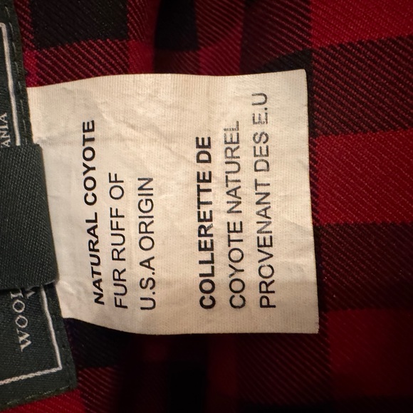 Woolrich Navy Blue Parka with Fur Hood - Picture 3 of 13